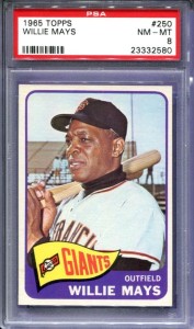 1965 Topps Willie Mays